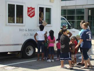 Salvation Army Bed & Bread Truck Salvation Army Bed & Bread Truck